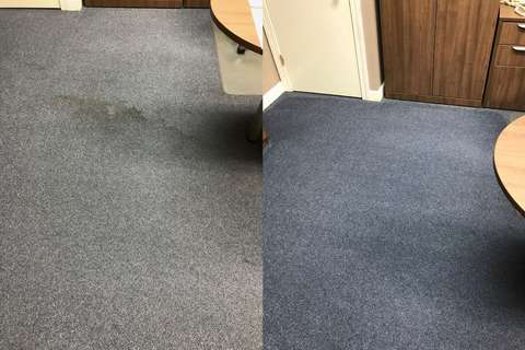 Carpet Cleaning Service before and after